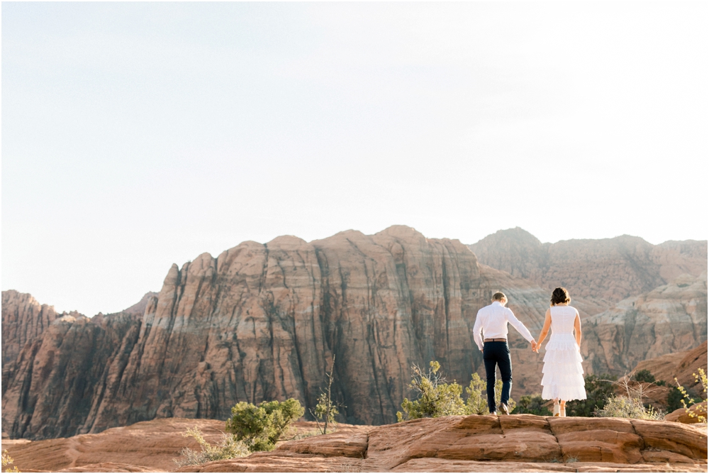 Utah Red Rock Engagement Session